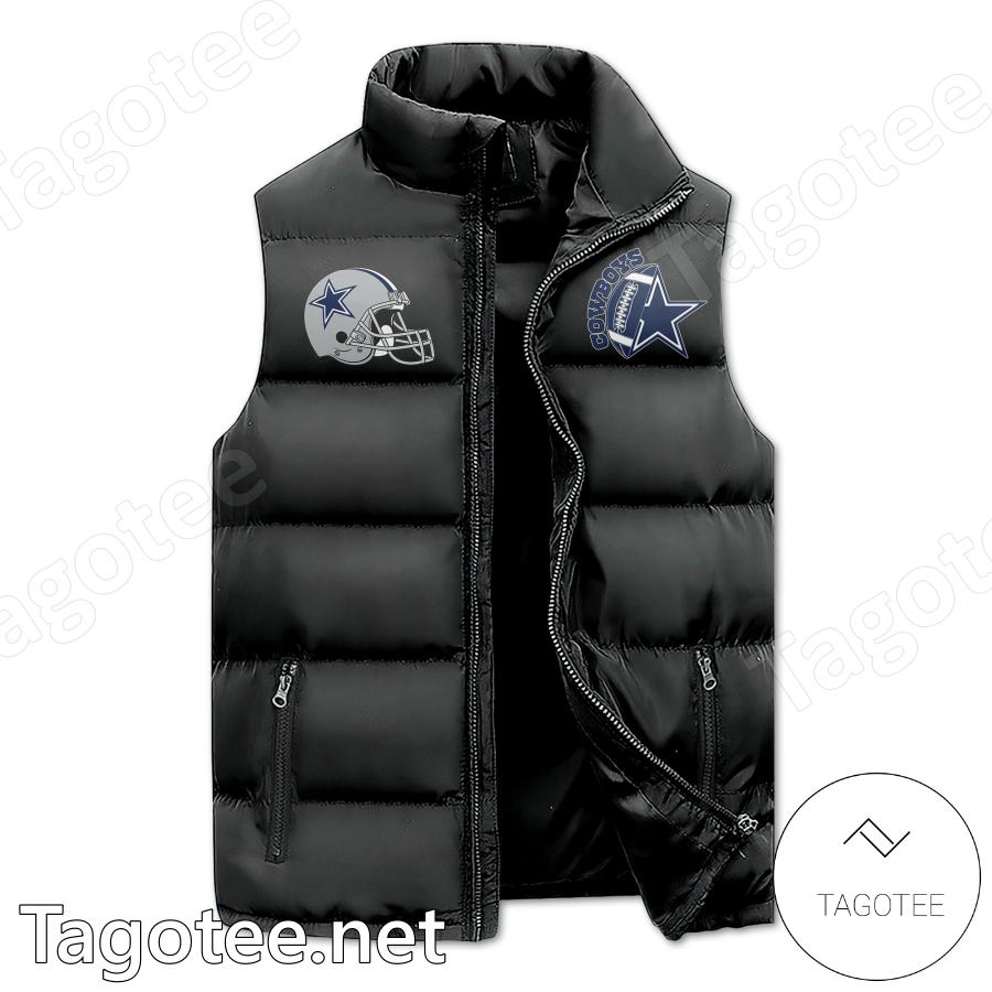 Dallas Cowboys America's Team Go Cowboys Puffer Vest a