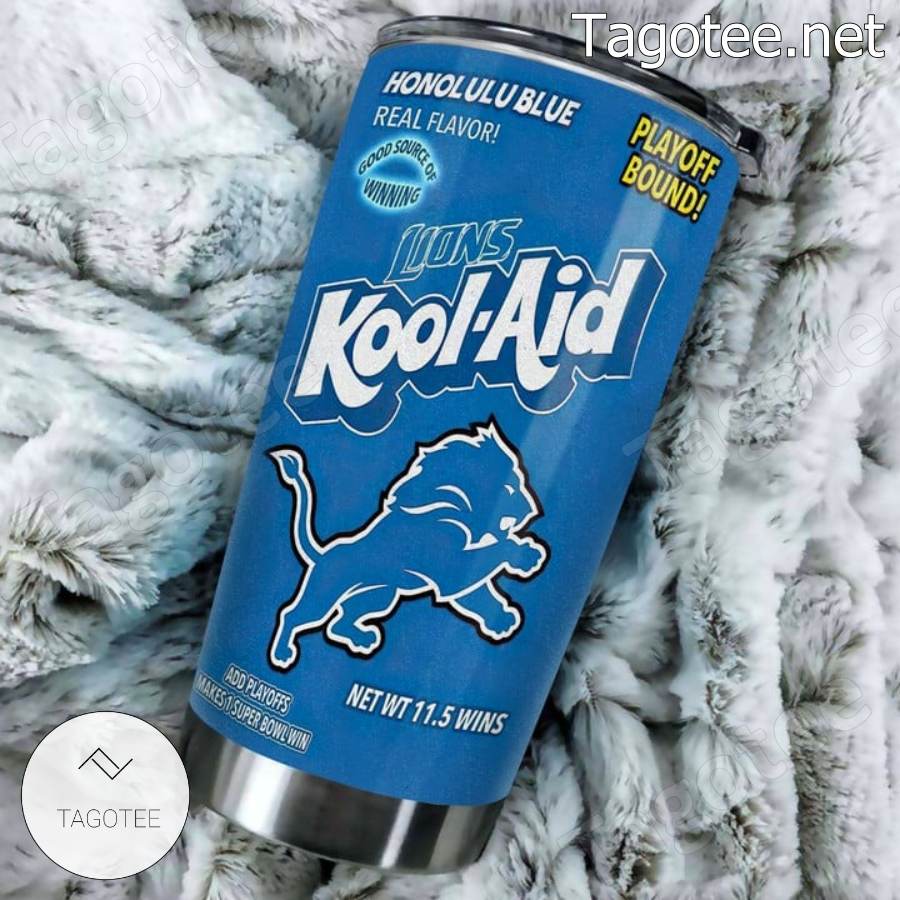 Detroit Lions Kool-aid Tumbler - Tagotee