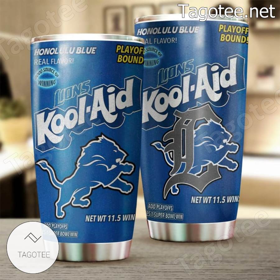 Detroit Lions Kool-aid Tumbler - Tagotee