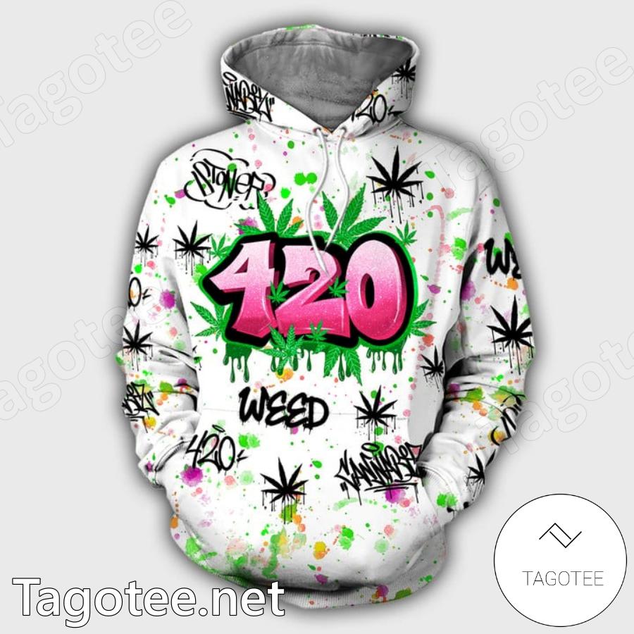 Don't Panic It's Organic 420 Weed Hoodie a