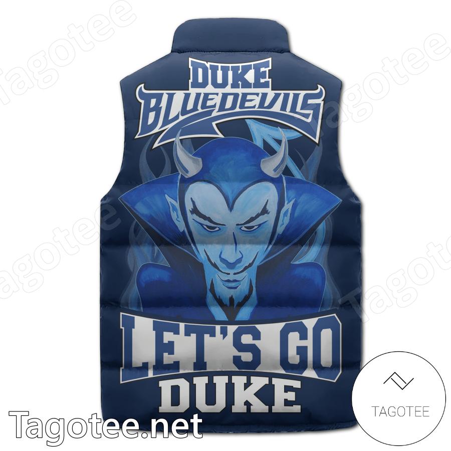 Duke Blue Devils Let's Go Duke Puffer Vest a