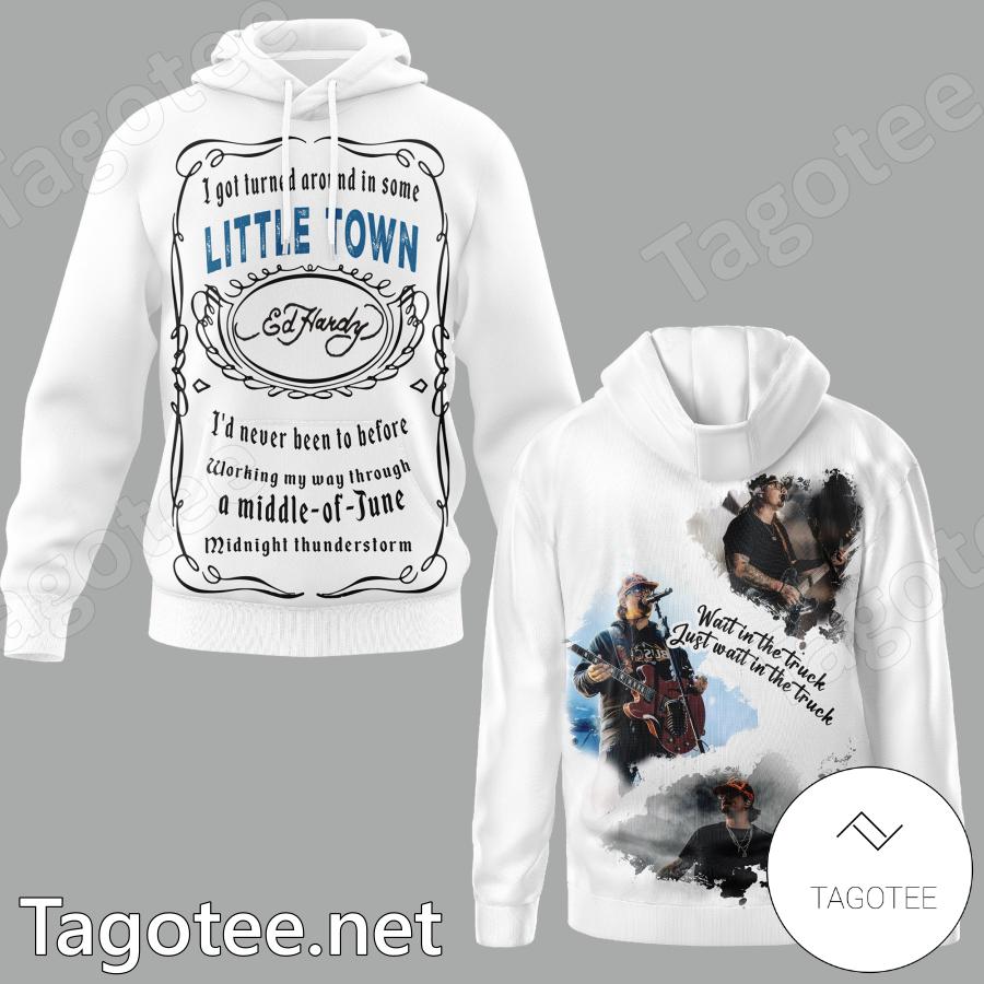 Ed Hardy I Got Turned Around In Some Little Town Sweatshirt, Hoodie