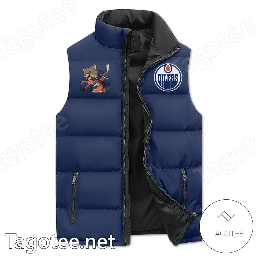Edmonton Oilers Let's Go Oilers Puffer Vest a