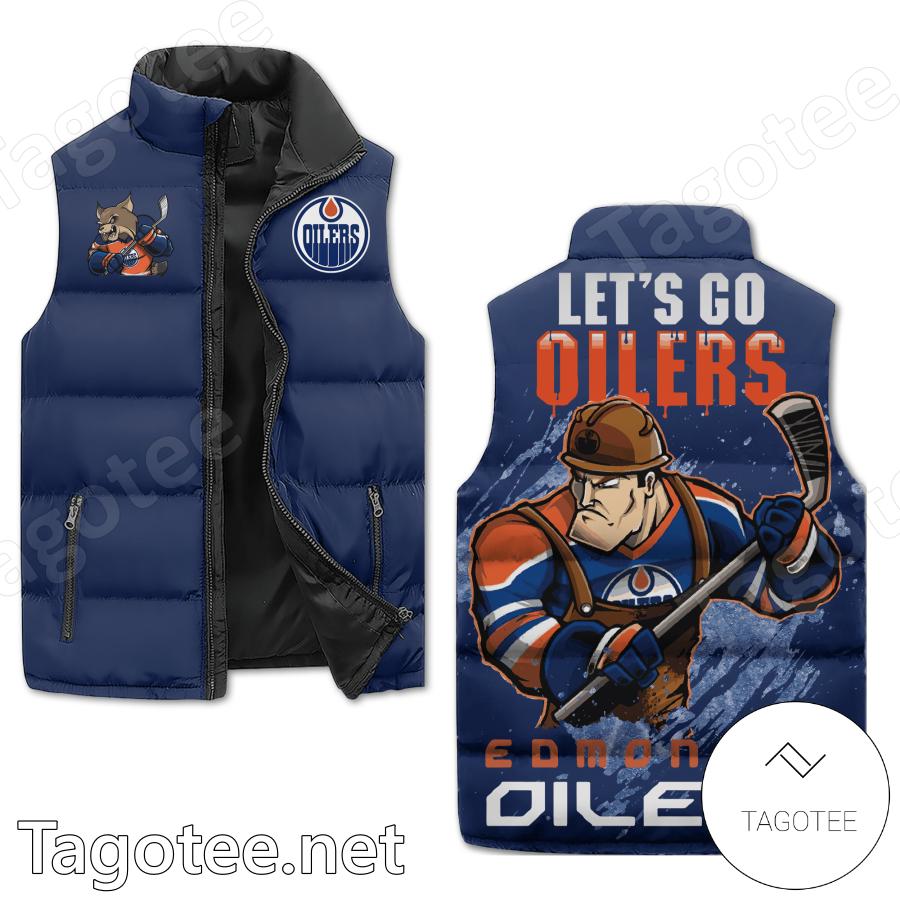 Edmonton Oilers Let's Go Oilers Puffer Vest