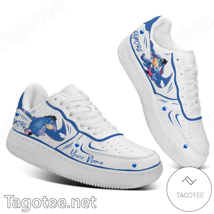 Eeyore Just Do It Personalized Air Force 1 Shoes a