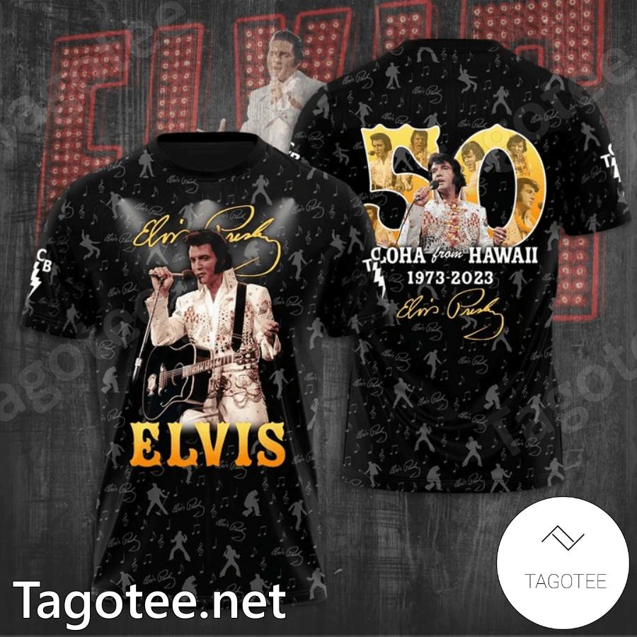 Sweatshirt Elvis Presley Aloha From Hawaii 1973 - Licence Officielle Elvisly Yours