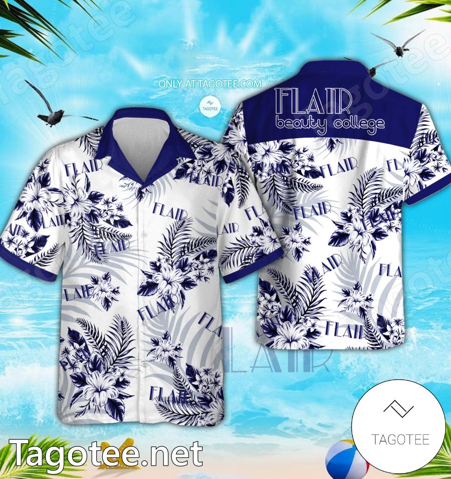 Flair Beauty College Hawaiian Shirt, Beach Shorts - EmonShop