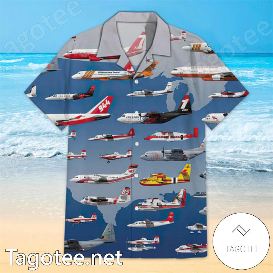 Flight Take Off Hawaiian Shirt
