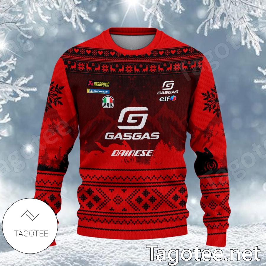Gasgas Factory Racing Tech 3 Ugly Christmas Sweater a