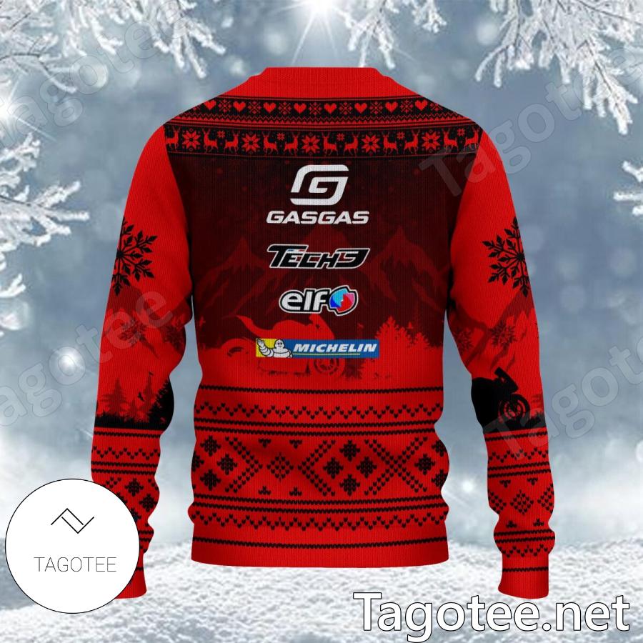 Gasgas Factory Racing Tech 3 Ugly Christmas Sweater b
