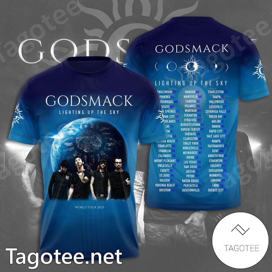 godsmack tour merch 2023