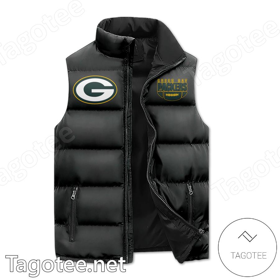 Green Bay Packers Run The Table Go Pack Go Puffer Vest a