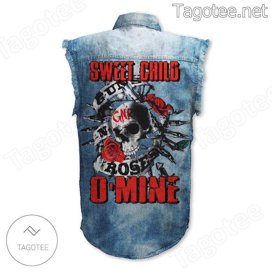 Guns N' Roses Sweet Child O' Mine Denim Jean Vest a