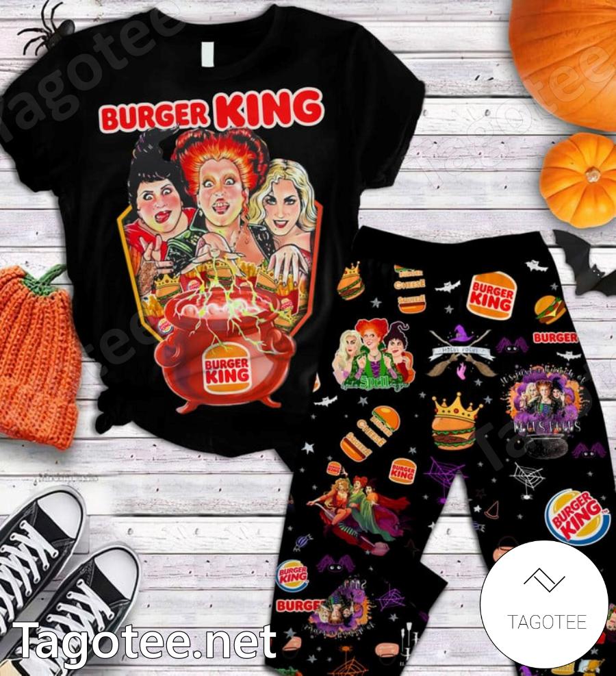 Hocus Pocus Burger King Pajamas Set