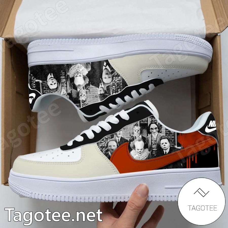 Horror Movie Characters Halloween Air Force Shoes