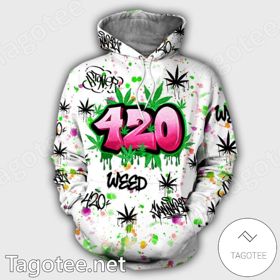 I'm Not Shy I'm Just High 420 Weed Hoodie a