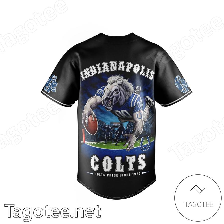 Indianapolis Colts One Pride Original Die Hard Fan Baseball Jersey b