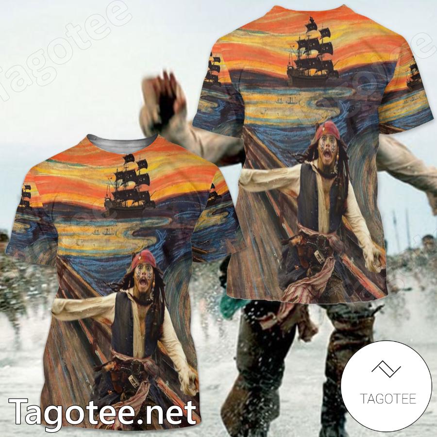 Jack Sparrow Van Gogh T-shirt, Hoodie a