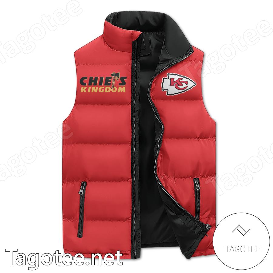 Kansas City Chiefs Go Chiefs Puffer Vest b
