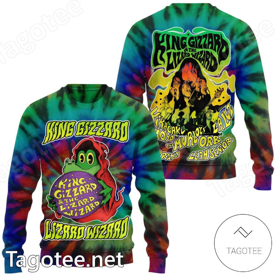 King Gizzard And The Lizard Wizard Tie Dye T-shirt, Hoodie x