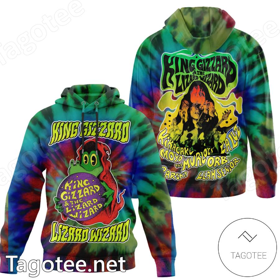 King Gizzard And The Lizard Wizard Tie Dye T-shirt, Hoodie y