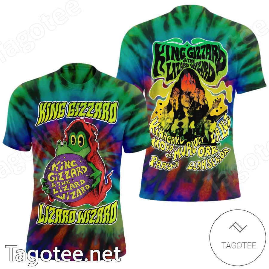 King Gizzard And The Lizard Wizard Tie Dye T-shirt, Hoodie