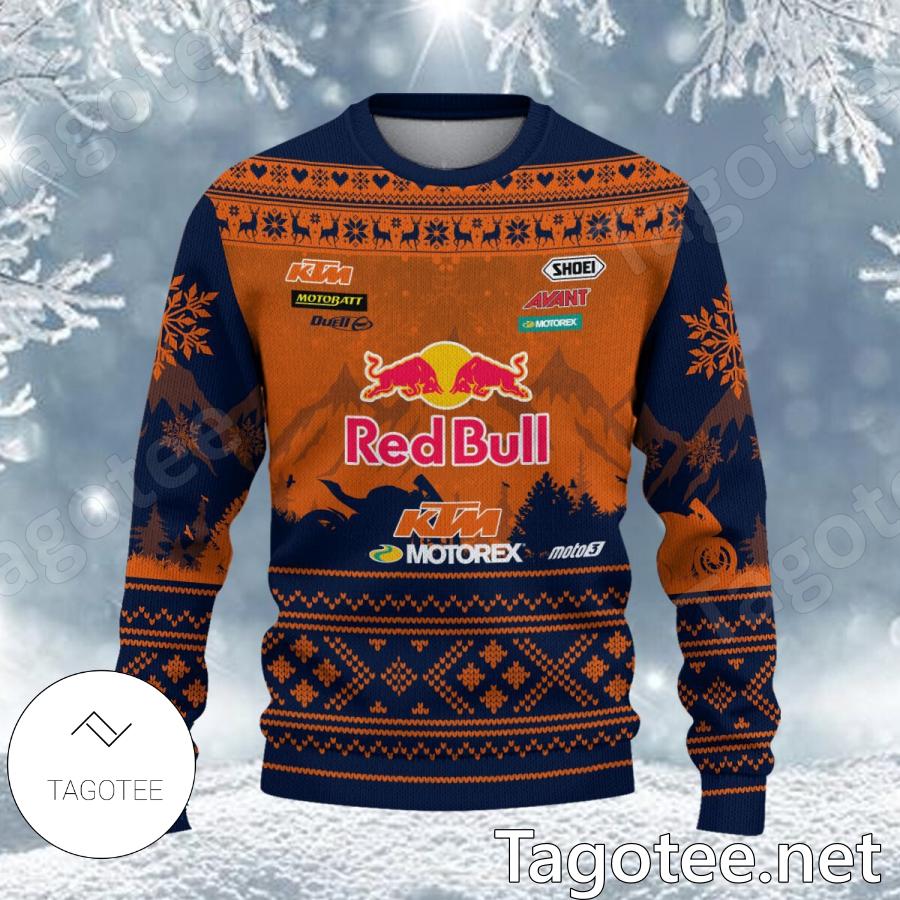Ktm Factory Racing Ugly Christmas Sweater a