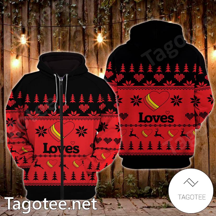 Love's Travel Stops Christmas T-shirt, Hoodie b