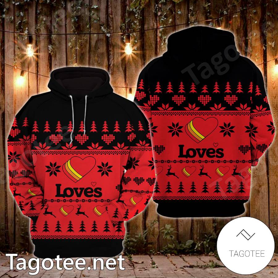 Love's Travel Stops Christmas T-shirt, Hoodie