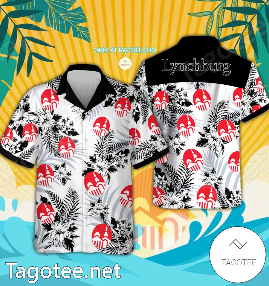 Lynchburg College Hawaiian Shirt, Beach Shorts - EmonShop
