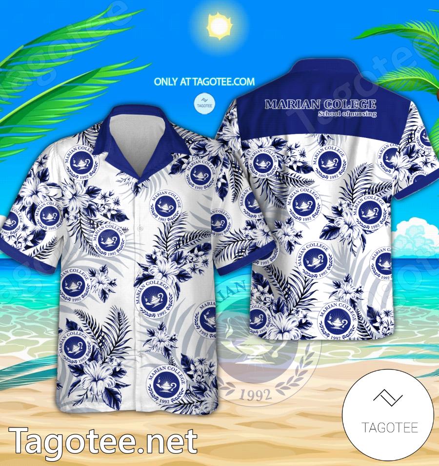 Marian Health Careers Center-Van Nuys Campus Hawaiian Shirt, Beach Shorts - EmonShop