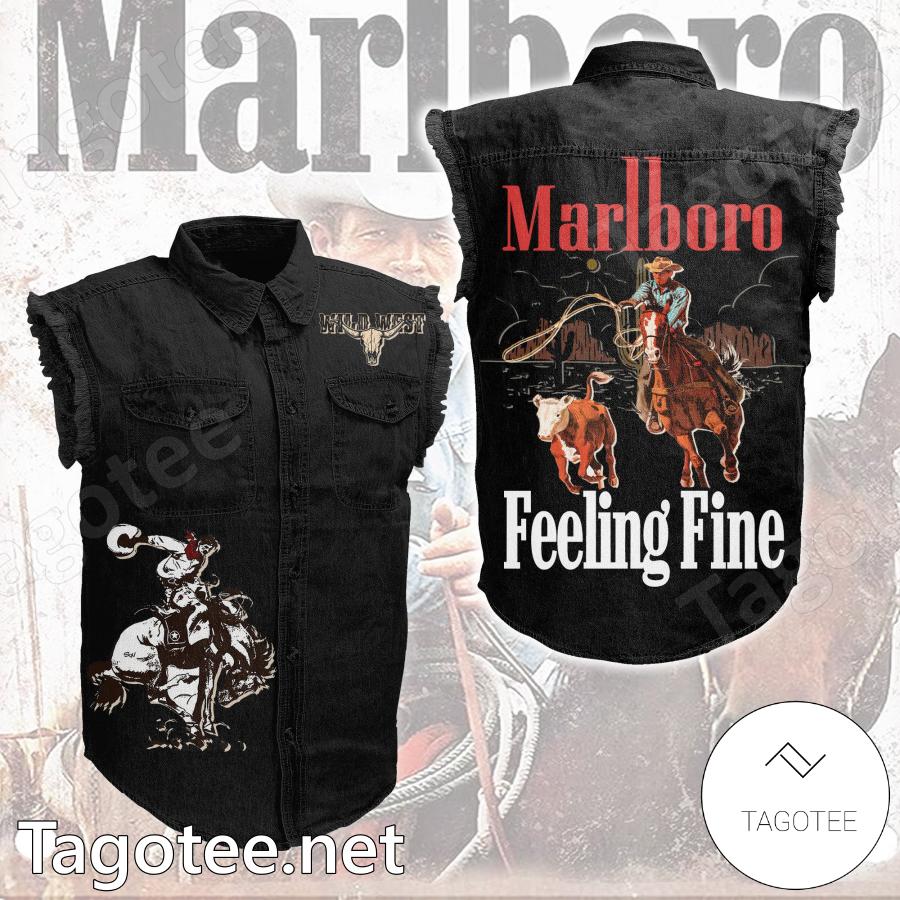 Marlboro Feeling Fine Sleeveless Denim Jacket