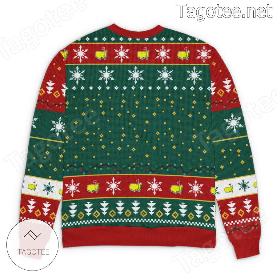 Masters Tournament Christmas Sweater a