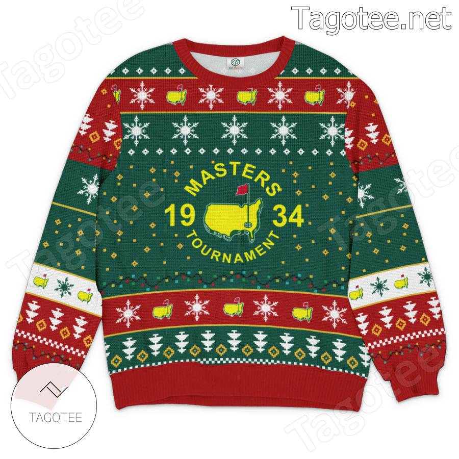 Masters Tournament Christmas Sweater