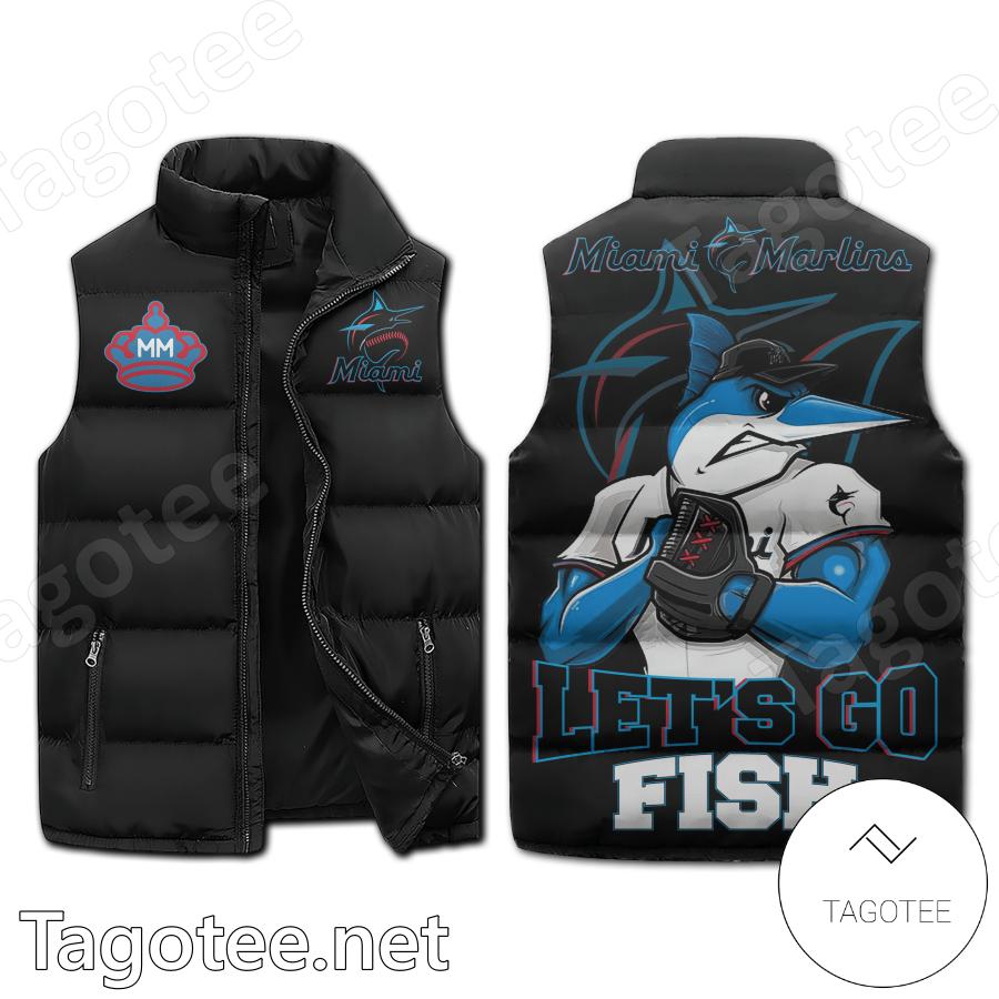 Miami Marlins Let's Go Fish Puffer Vest