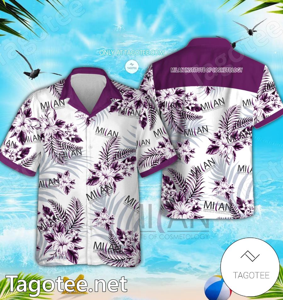 Milan Institute of Cosmetology-Vacaville Hawaiian Shirt, Beach Shorts - EmonShop