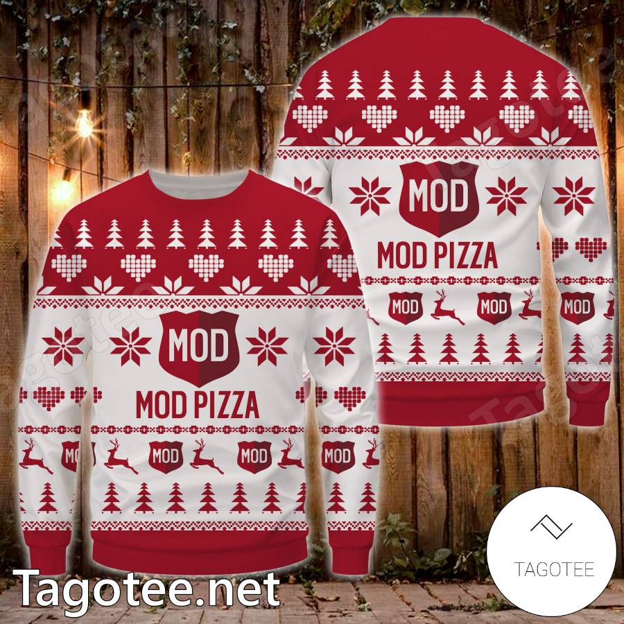 Mod Pizza Christmas T-shirt, Hoodie a
