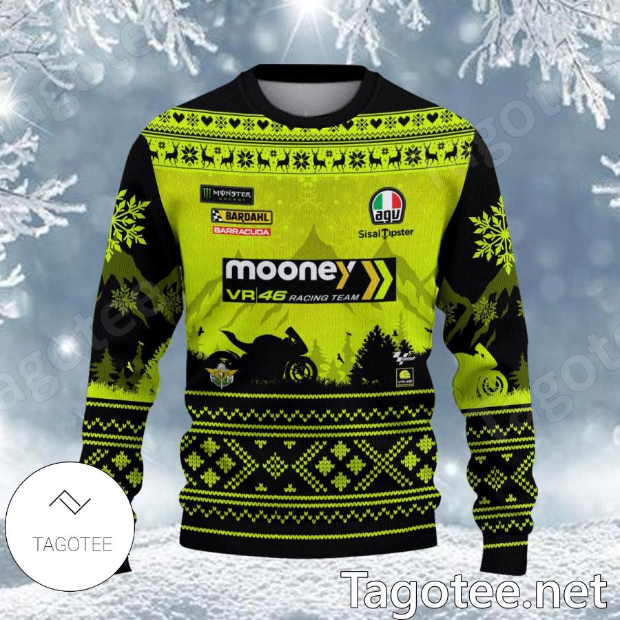 Mooney Vr46 Racing Team Ugly Christmas Sweater a