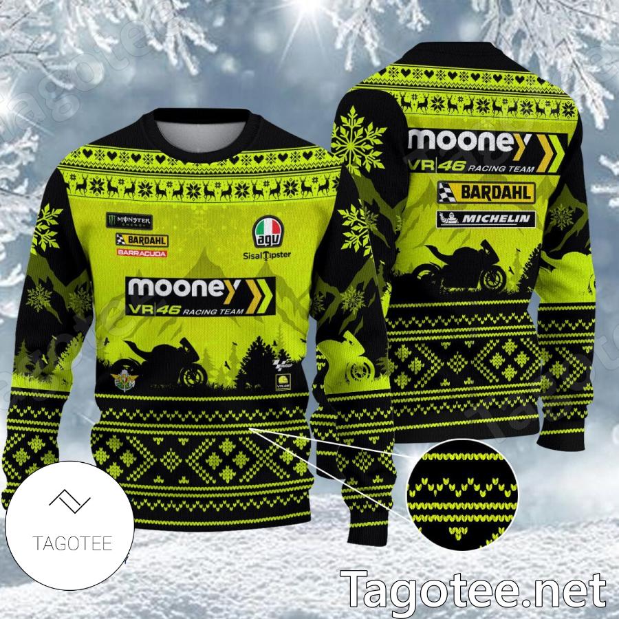 Mooney Vr46 Racing Team Ugly Christmas Sweater