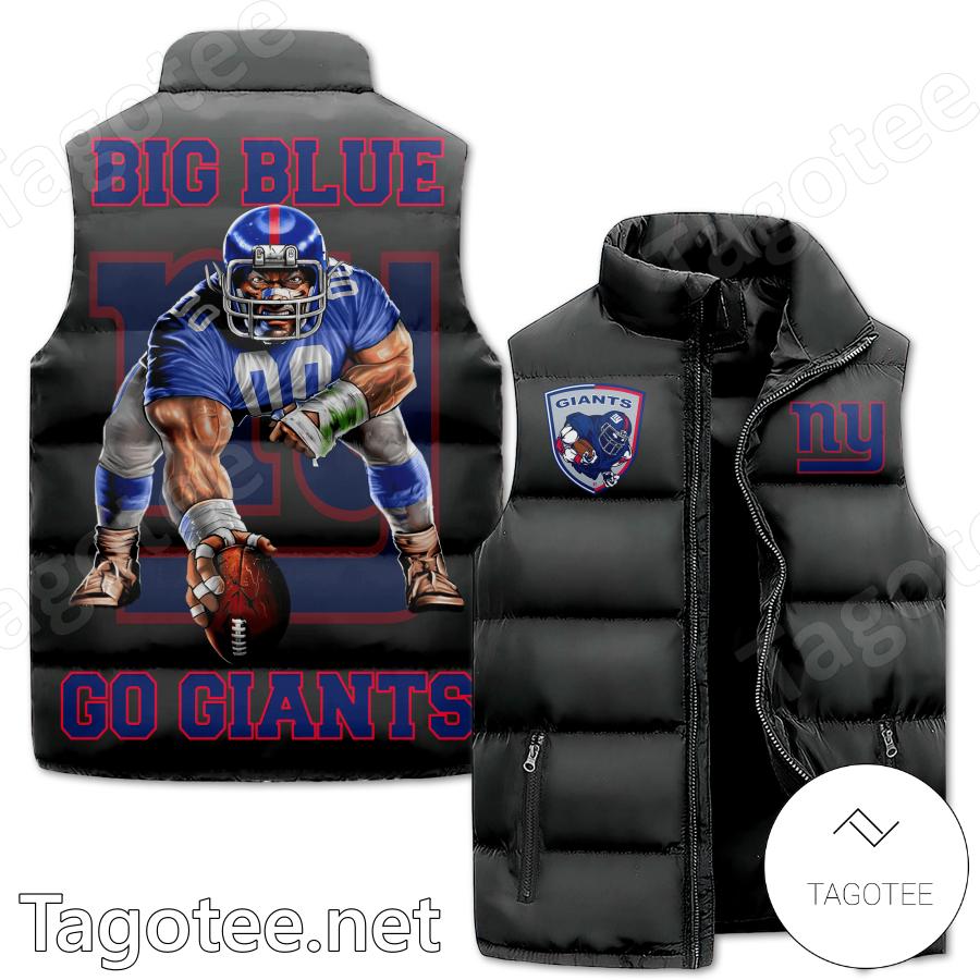 New York Giants Big Blue Go Giants Puffer Vest