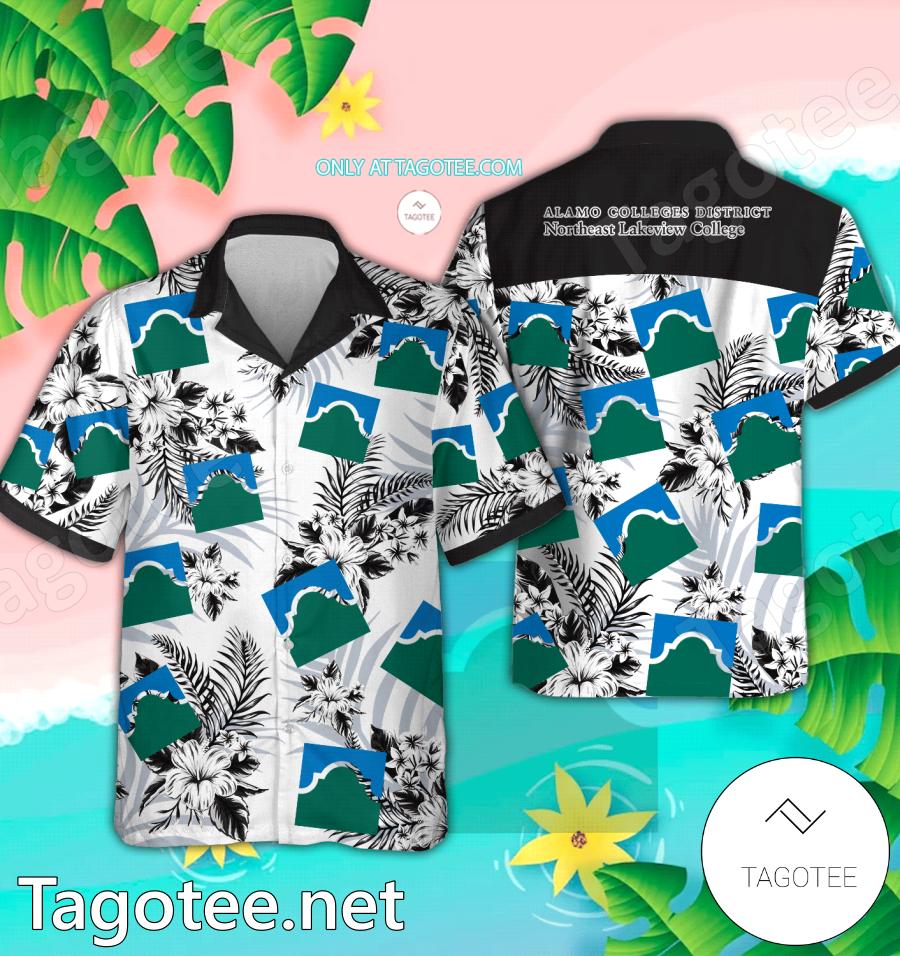 Northeast Lakeview College Hawaiian Shirt, Beach Shorts - EmonShop