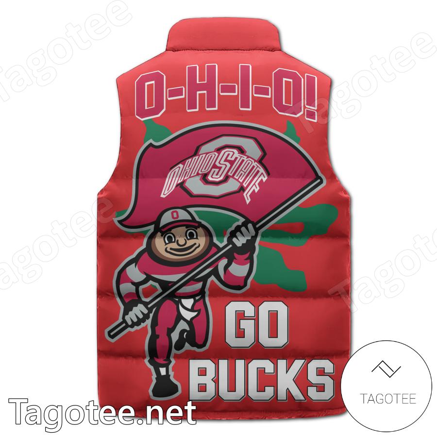 Ohio State Buckeyes Go Bucks Puffer Vest a