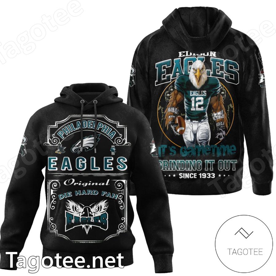 Philadelphia Eagles Original Die Hard Fan Sweatshirt, Hoodie x