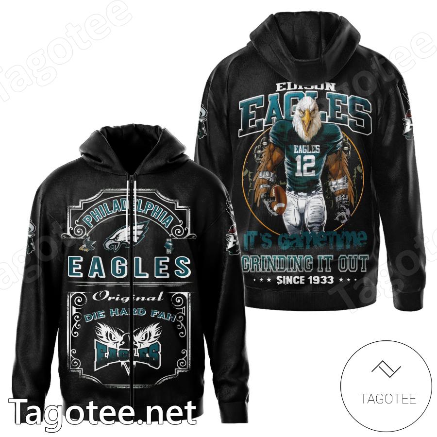 Philadelphia Eagles Original Die Hard Fan Sweatshirt, Hoodie y