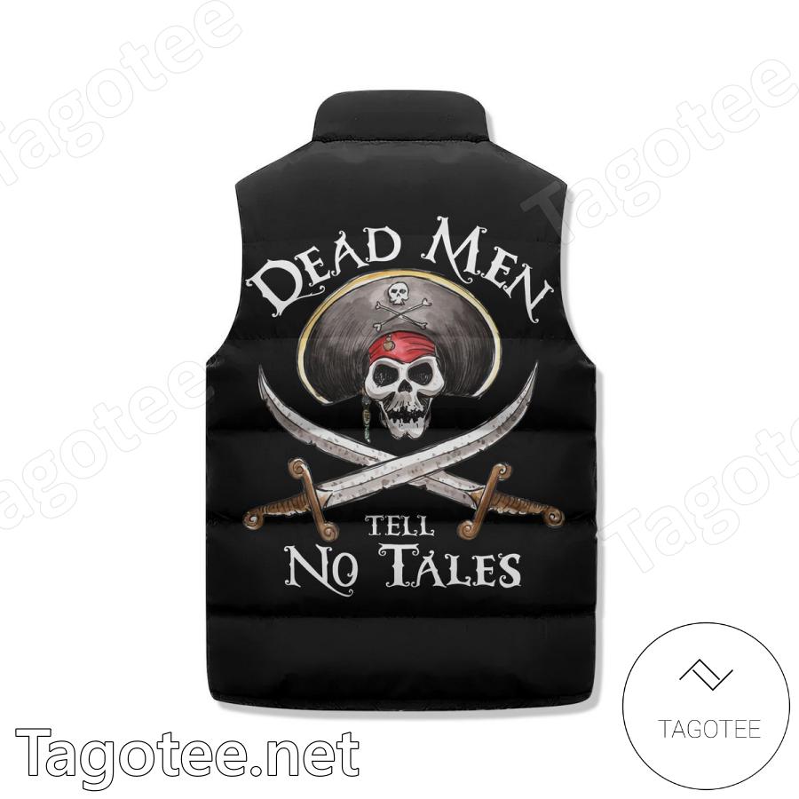 Pirates Of The Caribbean Dead Men Tell No Tales Sleeveless Puffer Vest a