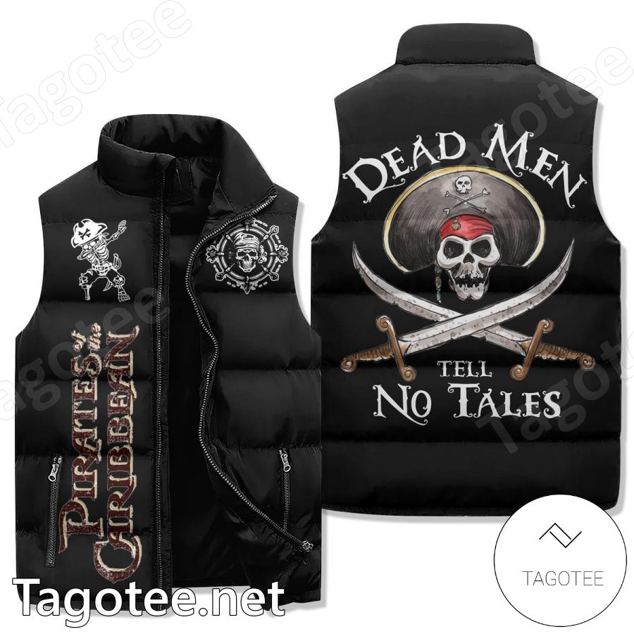 Pirates Of The Caribbean Dead Men Tell No Tales Sleeveless Puffer Vest