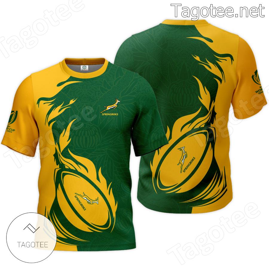 Rugby World Cup 2023 South Africa National Rugby Union Team T-shirt, Hoodie a