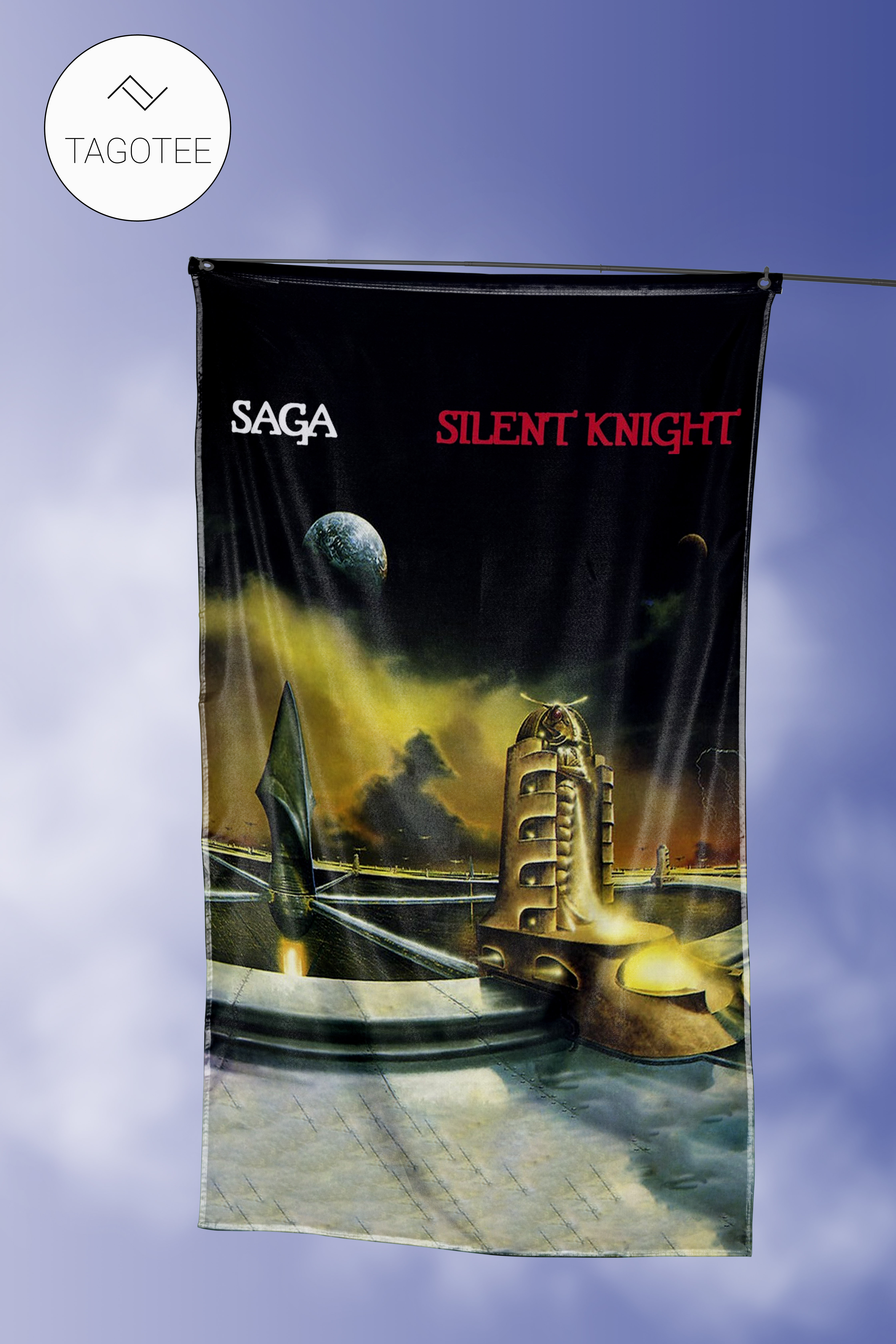 Saga Silent Knight Flag - EmonShop