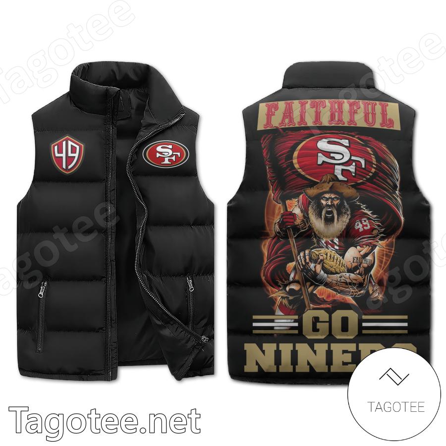 San Francisco 49ers Faithful Go Niners Puffer Vest