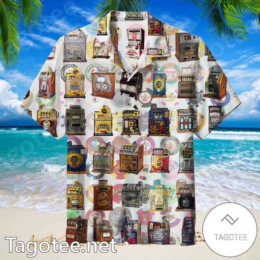 Slot Machines Collection Hawaiian Shirt